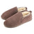 Mens Sheepskin Turn Slipper - Chocolate Product Image